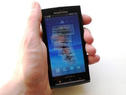sony ericsson x10 review